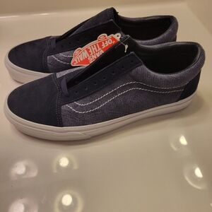 Brand New Old Skool Vans, Mens 10 Paisley Parisian